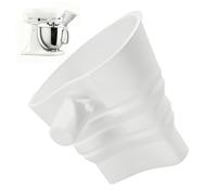 Flour Funnel for Stand Mixer - Flour Water Mixing Funnel | Pasta Blender Attachment | for Dough Water Oil Jam Egg Liquid Baking Canning Cooking Bread Cake