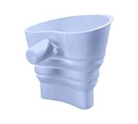 Flour Funnel - Silicone Blender Attachment for Kitchen, Flexible Anti Splash Guard System, Controlled Powder Transfer Mechanism, Convenient Food Prep Gadget, Ideal for Home Baking