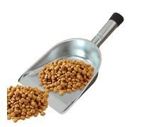 Flour Scoop - Metal Food Scoop, Small Hand Scoop | Non-slip Utility Scoop, Ergonomic Multipurpose Kitchen Spoon, Kitchen Tools & Gadgets For Grain Ice Cream