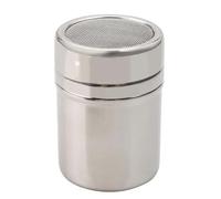 Flour Shaker, Chocolate Shaker for Cappuccino, Powder Shaker, Icing Sugar Shaker, Flour Sugar Salt Shaker,Fine Mesh Flour Duster for Cocoa Flour Cappuccino Icing Sugar for Kitchen Craft