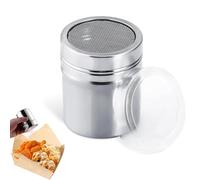 Flour Shaker,Fine Mesh Flour Duster Icing Sugar Shaker,Stainless Steel Chocolate Shakers for Cappuccino,Multipurpose Sugar Shakers,for Baking Cooking,Dusting and Decorating Cakes,Kitchen Craft