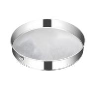Flour Sieve - 1.97 Inch Baking Strainer, Round Filter, Stainless Steel Mesh with Lightweight Frame, Practical Food Preparation Tool for Indoor Outdoor Trips that Improves Smooth Sieving and