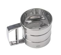 Flour Sieve - Flour Shaker | Icing Sugar Sieve | Reusable Flour Sieve for Cooking | Reusable Mesh Strainer | Flour Dredger | Stainless Steel Powder Sieve, Provides