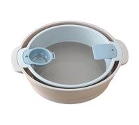 Flour Sieve Pollen Sieve, Stackable 4-Piece Trimming Tray Set, Egg Yolk Separator, Space-Saving Flour Sieve Tray, Complete Tool for Baking in the Kitchen
