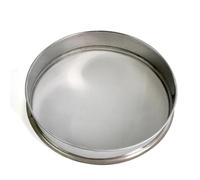 flour sifter, 10/20/30cm Stainless Steel Filter Sieve 80/100/120 Mesh Glaze Pigment Slurry Ceramic Tools Flour Sifter for Baking(30cm 80 Mesh)