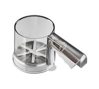 Flour Sifter, Double Layer Fine Mesh Filter, Efficient Kitchen Tool, Stainless Hand Sifter for Cooking, Baking, Bakery, Sugar, Tea, Rice, Bread, Powder, Pastry, Seasoning, Home and Professional Use