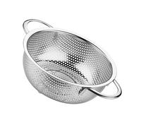 Flour Sifter, Flour Sifter Rice Colander Stainless Steel Basket Wash Metal Strainer Fruit Vegetable Plastic for Baking(25.8x24x8.5cm)