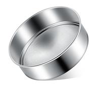 Flour Sifter for Baking, 15 CM Stainless Steel Fine Mesh Flour Sieve, Tamis Strainer, Sugar Sifter for Bake Decorate Cakes, Pies, Pastries, Cupcakes