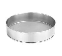 Flour Sifter,Stainless Steel Fine Mesh Strainers Flour Sieve, Kitchen Utensil Icing Sugar Sifter for Baking Pastry Tool, Mesh Round Sifter(30cm)