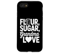 Flour Sugar Grandma Love Cute Baking Quote Case for iPhone SE (2020) / 7/8