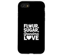 Flour Sugar Grandma Love Cute Baking Quote Case for iPhone SE (2020) / 7/8