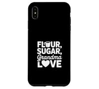 Flour Sugar Grandma Love Cute Baking Quote Case for iPhone XS Max