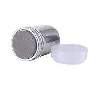 Flour Sugar Salt Shaker, 7oz Stainless Steel Sifter for Chocolate Cocoa