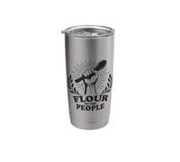Flour to The People Sourdough Baking Stainless Steel Insulated Tumbler