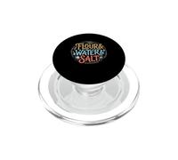 Flour Water Salt Sourdough Bread Baker Starter PopSockets PopGrip for MagSafe