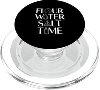 Flour Water Salt Time Baking PopSockets PopGrip for MagSafe