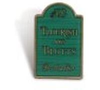 Half Moon Bay | Harry Potter | Flourish and Blotts Bookseller Sign | Enamel Pin Badge | Official Merchandise | Backpack Jacket Brooch Charm | Birthday or Christmas Gift