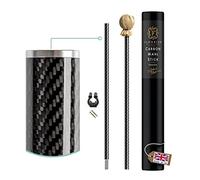 Flourish art materials 33'' CARBON FIBRE MAHL STICK- 3 times lighter than an aluminium mahl stick. Made in the UK. 7 year UK manufacturers warranty included. (2 piece MEDIUM- 83cm)
