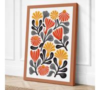 Flourish Botanical Canvas Wall Art Print 30x20 Inch