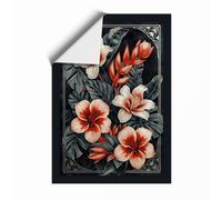 Flourish Botanical Unframed Wall Art Print A3 (42×29.7cm), Wall Decor for Living Room, Bedroom, Office & Home, Art Gift