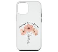 Flourish Like A Flower Psalm 103:15 Christian Floral Design Case for iPhone 12/12 Pro