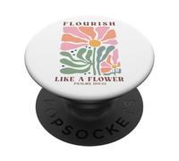 Flourish Like A Flower Psalms 103:15 Christian Faith PopSockets Adhesive PopGrip