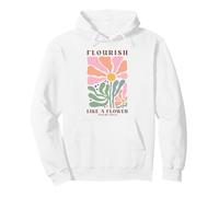 Flourish Like A Flower Psalms 103:15 Christian Faith Pullover Hoodie