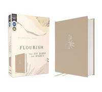 Flourish: The NIV Bible for Women, Cloth Over Board, Cream, Comfort Print: New International Verison, Comfort Print, Cream, Cloth Over Board, Lay-Flat