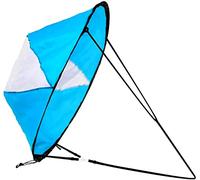 Floving Popup Kayak Wind Sail,Foldable Downwind Sail,Portable Canoes Downwind Sail,Kayak Sail,Kayaks Canoes (Blue)