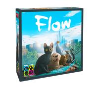 Brain Games - Flow - Cooperative Games Inspired by the Multi-Award Winning Animated Movie of the Same Name - Help Animals Defeat Their Fear of Water - 1-6 Players - Ages 8+