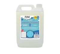 Flow 5 Litre Isopropyl Alcohol IPA | Lab Grade 99.9% Rubbing Alcohol | Disinfectant Household Cleaning Alcohol | Suitable for Electronics, Glass, De-icer, Paint | 1001 Uses (5 Litre)