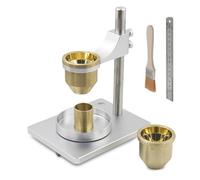 Flow Ability Tester, Hall Flow Meter with Stainless Steel Funnel, High Precision Powder Bulk Density and Flow Rate Testing Tool for Scientific Laboratory Experiments
