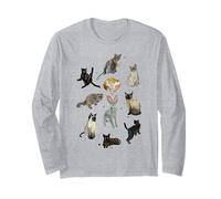 Flow an Animated Film Cat Long Sleeve T-Shirt