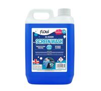 Flow Blue 5:1 Concentrate Vechicle Screenwash | All Seasons Formula | Effective down to -5°C | Streak Free Finish (2.5 Litre)