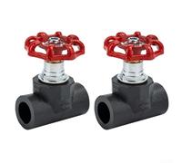 Flow Control Globe Valve HeavyDuty ExplosionProof For Water Oil And Non Corrosive Flammable Gas Applications With Polished Inner Wall For Smooth Operation(DN20)