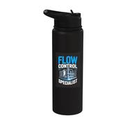 Flow Control Specialist Process Engineer Pipeline Operator Stainless Steel Insulated Water Bottle