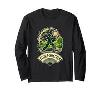 Flow Form Calm Tai Chi Park Practice Long Sleeve T-Shirt