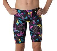 Flow Funky Swim Jammers - Size 21 to 32 Swimming Jammer Shorts for Boys in Nine Radical Swimsuit Designs, The Wave, W28