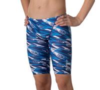 Flow Funky Swim Jammers - Size 21 to 32 Swimming Jammer Shorts for Boys in Nine Radical Swimsuit Designs, Splash, 24