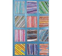 Flow Grid: Abstract Notebook A5, Full-Color Margins, Blank Pages for Journaling, Sketching and Creative Expression