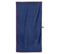 Flow Hydro Sport Towel - Microfiber Quick Dry Swimming Towels for Swim, Pool, Triathlon, and Other Water Sports in Medium, Large, XL, and Hooded Sizes (Navy, X-Large (72" x 40"))