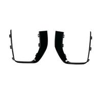 Flow Intake Cover For 16-19 LR079387 LR079375 Front Fog Light Cover Frame Diffuser Side Air Vent Hood Splitter