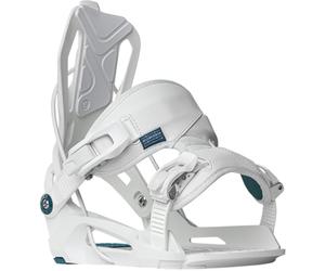 Flow Juno Fusion Women's Snowboard Bindings, L White 2024