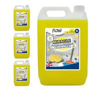 Flow Lemon Floor & Surface All Purpose Cleaner | Concentrate Formula | Interior & Exterior | Safe On All Surfaces (20 Litre)