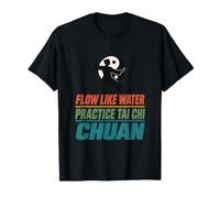 Flow Like Water Practice Tai Chi Chuan Tai Chi Practitioner T-Shirt