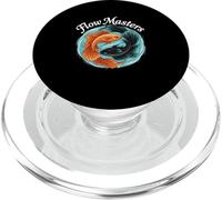 Flow Masters Guppy Fish Yin Yang Art PopSockets PopGrip for MagSafe