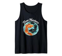 Flow Masters Guppy Fish Yin Yang Art Tank Top