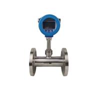 Flow Measurement. Digital Gas Flow Meter Clamp Connection For Carbon Dioxide Oxygen Compressed Air Hydrogen Measurement .Industrial