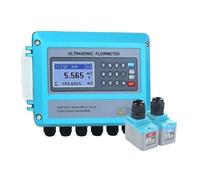 Flow Measurement. Flowmeter, Ultrasonic Wall-mounted Liquid Flow Sensor RS485 4-20mA Signal Output .Industrial(Upgrade,DN15-100)