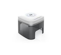flow-med Dry-Cap UV 1.1 - Hearing Aid Drying Box and Dehumidifier - for Rechargeable Hearing Devices - Simultaneous Charging, Cleaning and Drying - UV-C Light - Efficient Fan - USB-C - 2 Modes